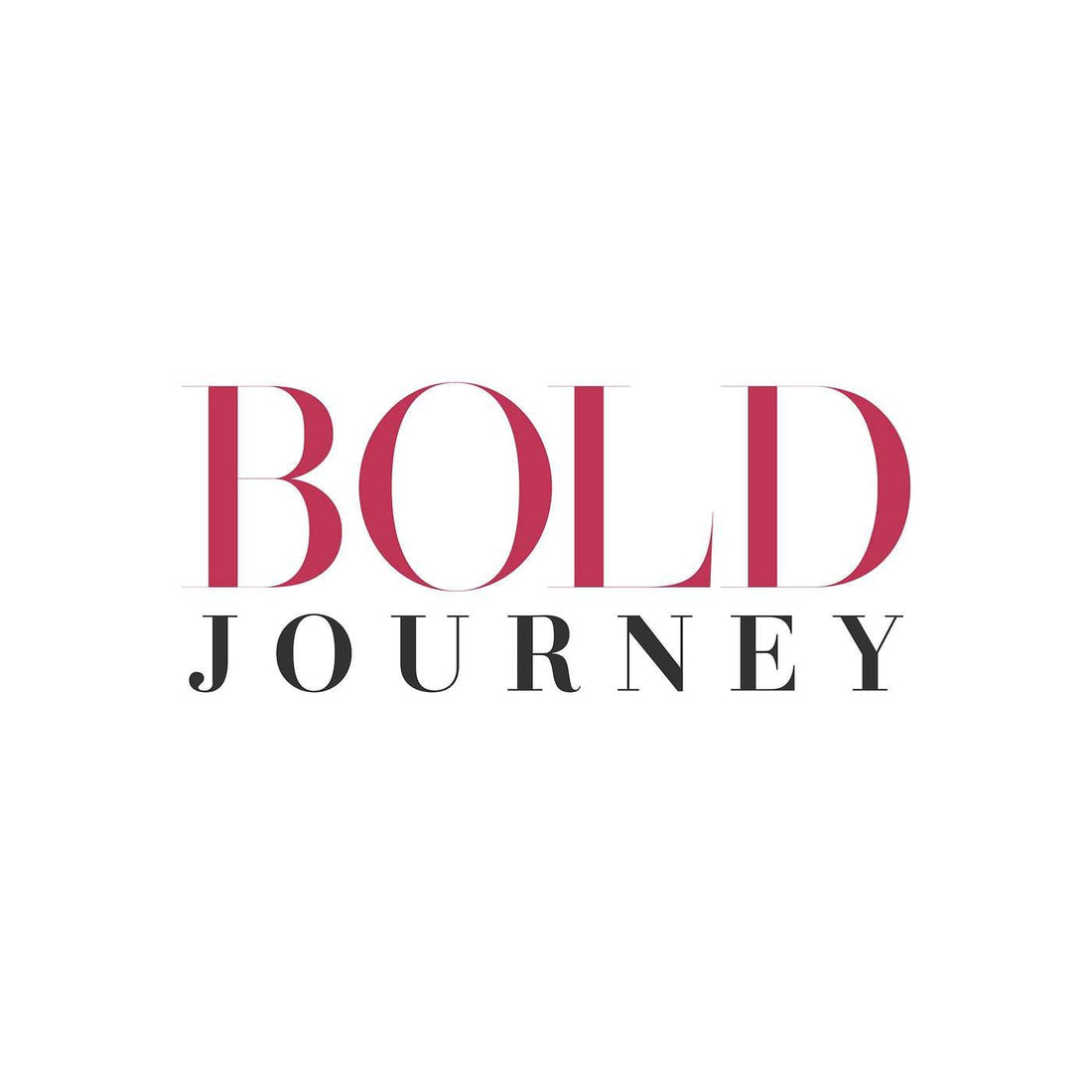 Bold Journey text design representing the josspure business journey concept