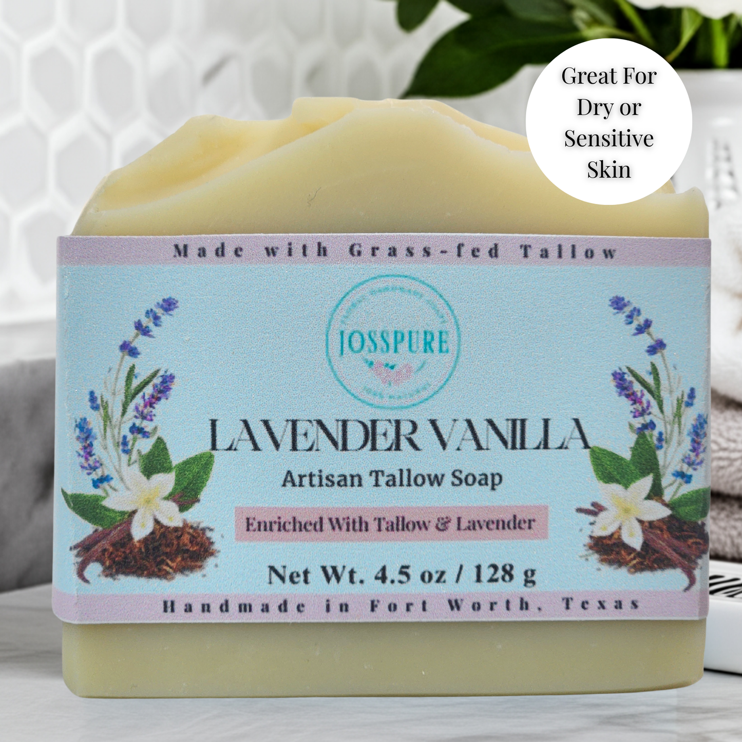 Lavender Vanilla| Tallow Soap