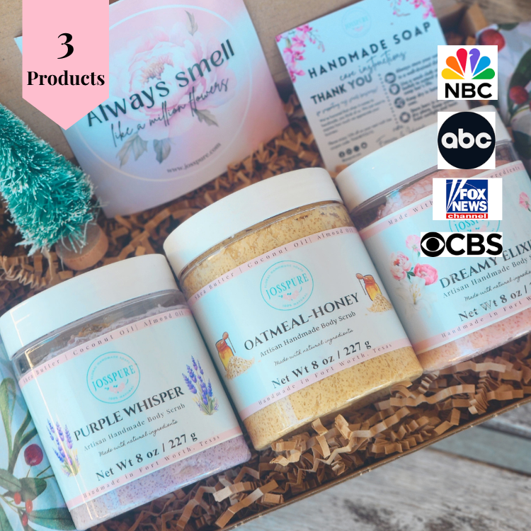 Pure Glow Bundle |Sugar Scrub Bundle Trio