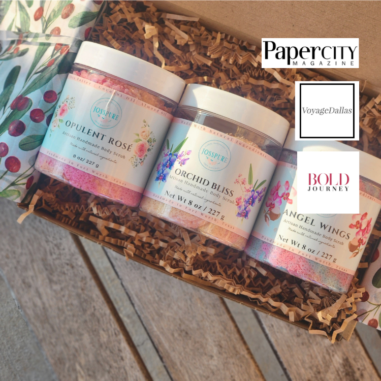 Holiday Floral Sugar Scrub Bundle