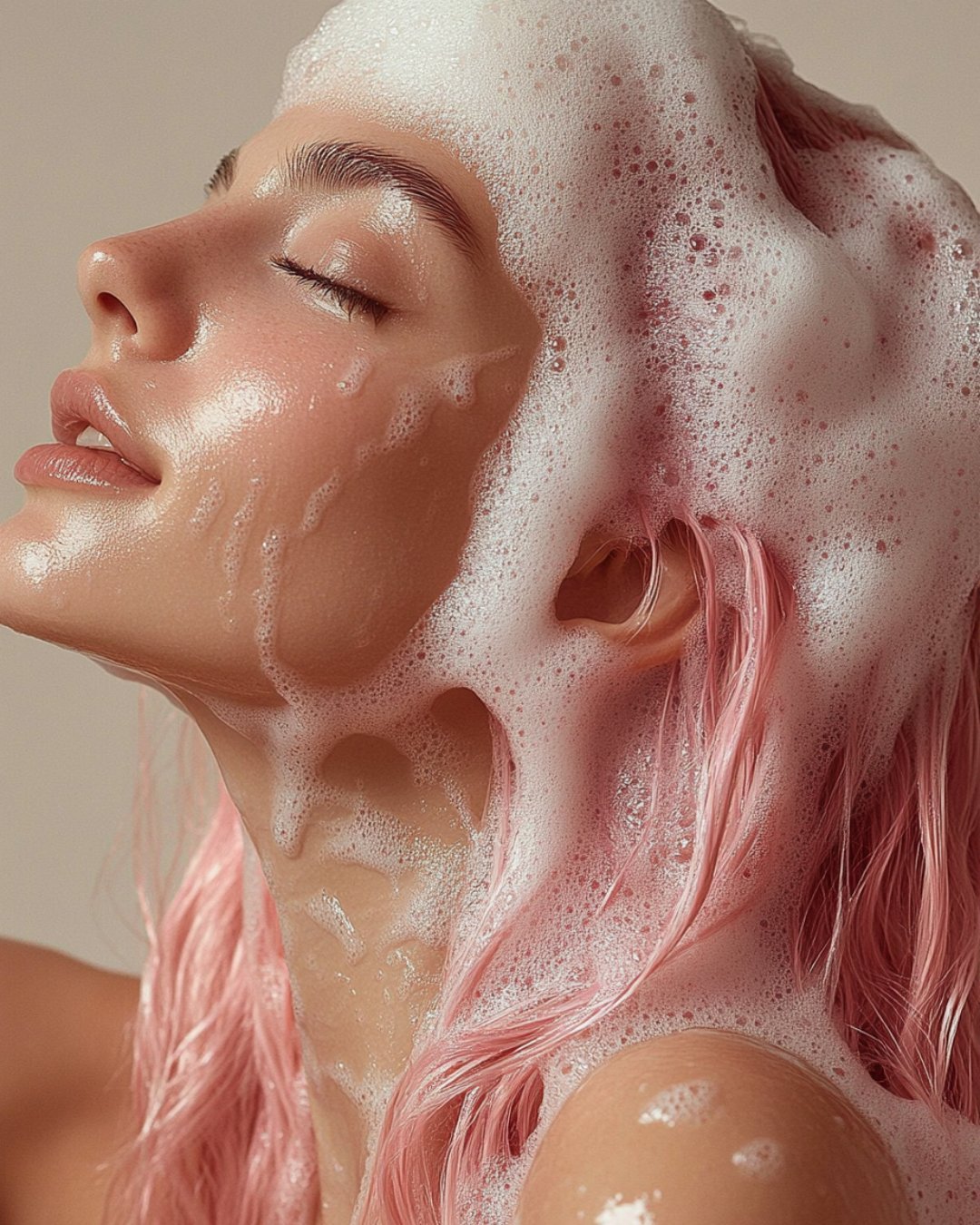 Artisan Soap & Body Care woman using shea butter soap