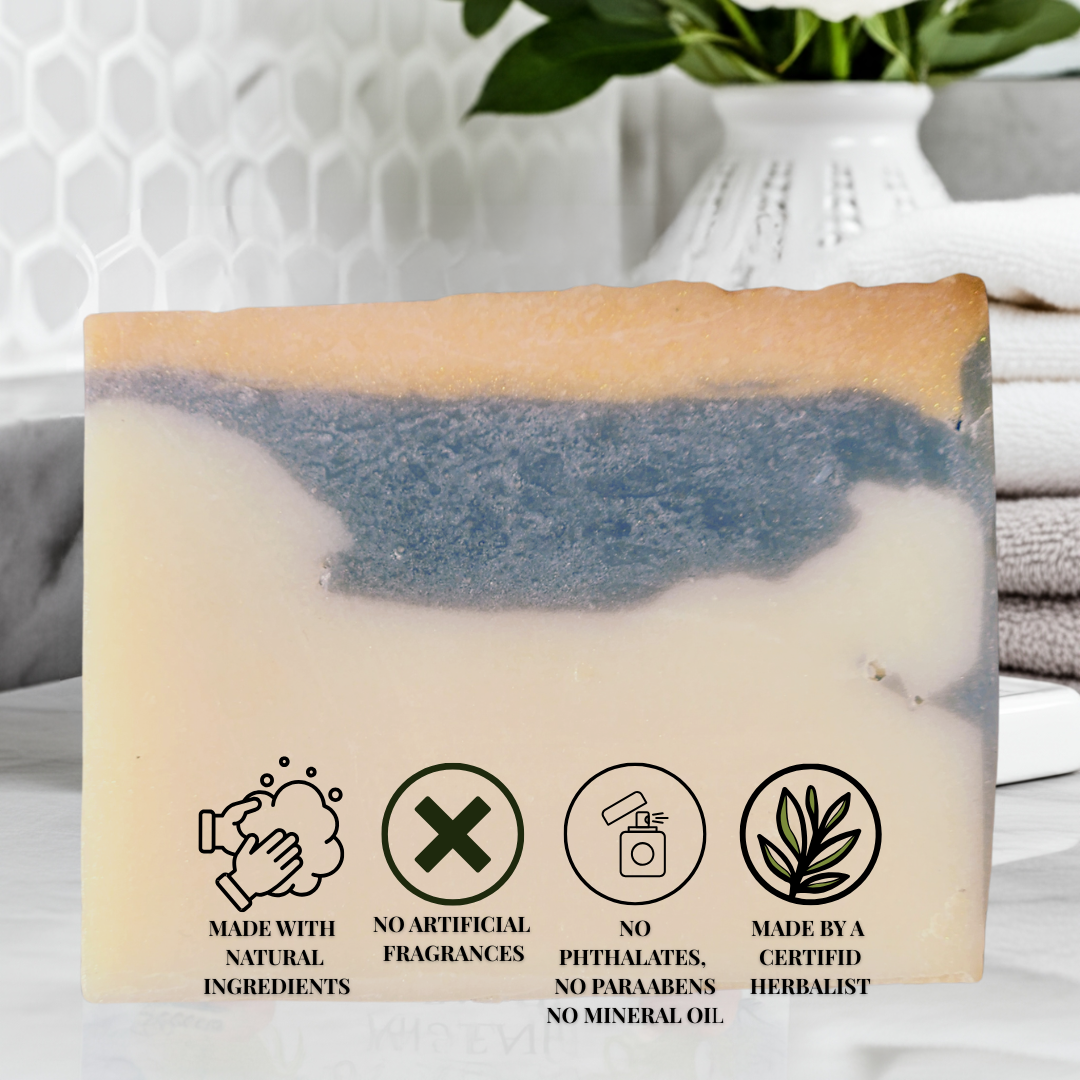 Handmade coco chanel perfume soap with natural ingredients for gentle cleansing and skincare