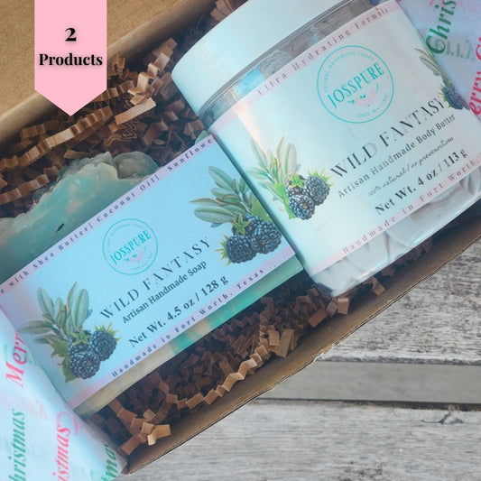 Blackberry Sage Soap & Body Butter Gift Set