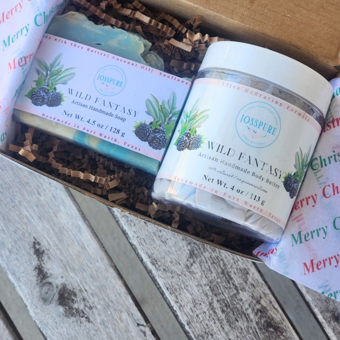 Blackberry Sage Soap & Body Butter Gift Set