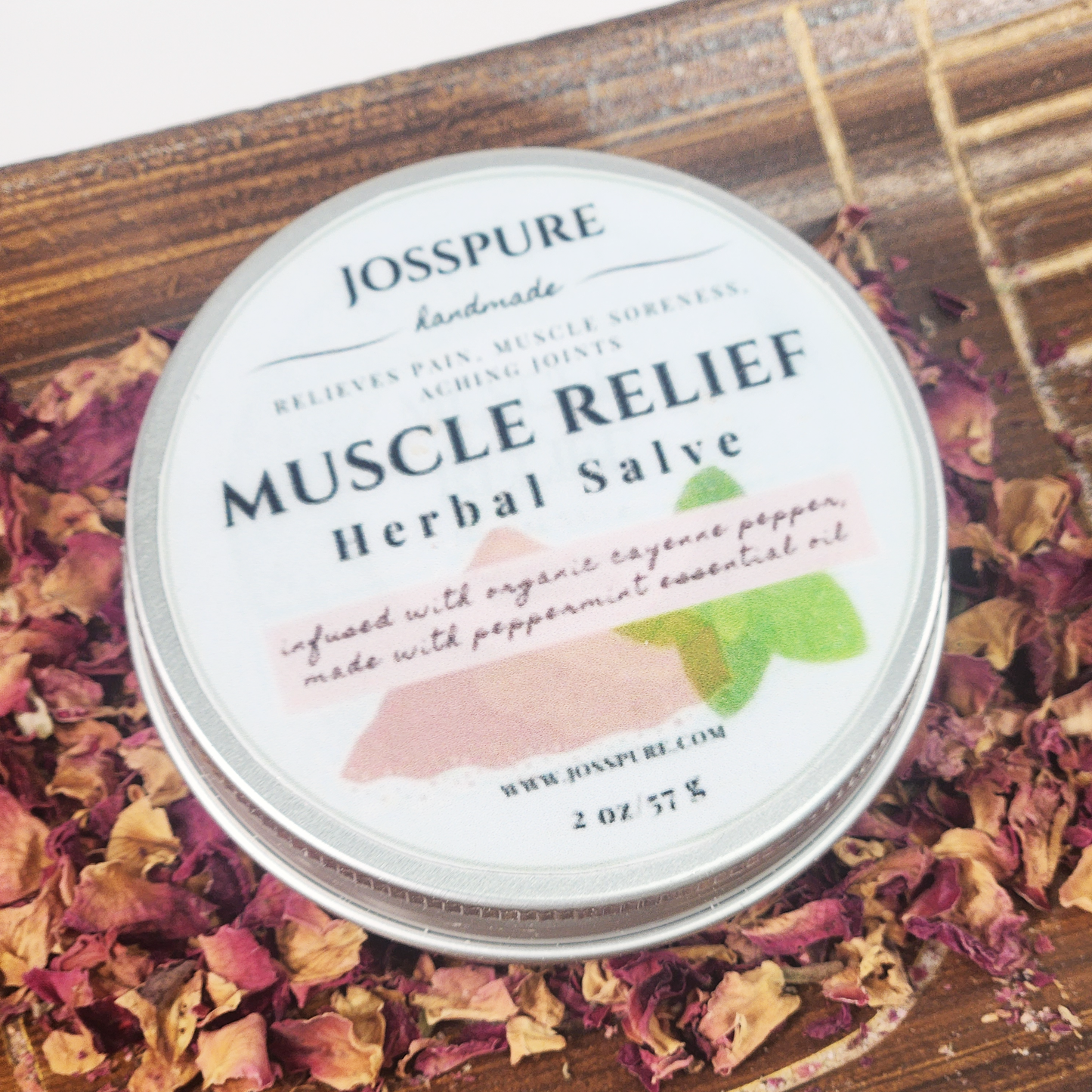 Pain Relief Salve | Herbal Salve - JOSSPURE | Handmade Soap | Shea Butter Soap |Natural Soap