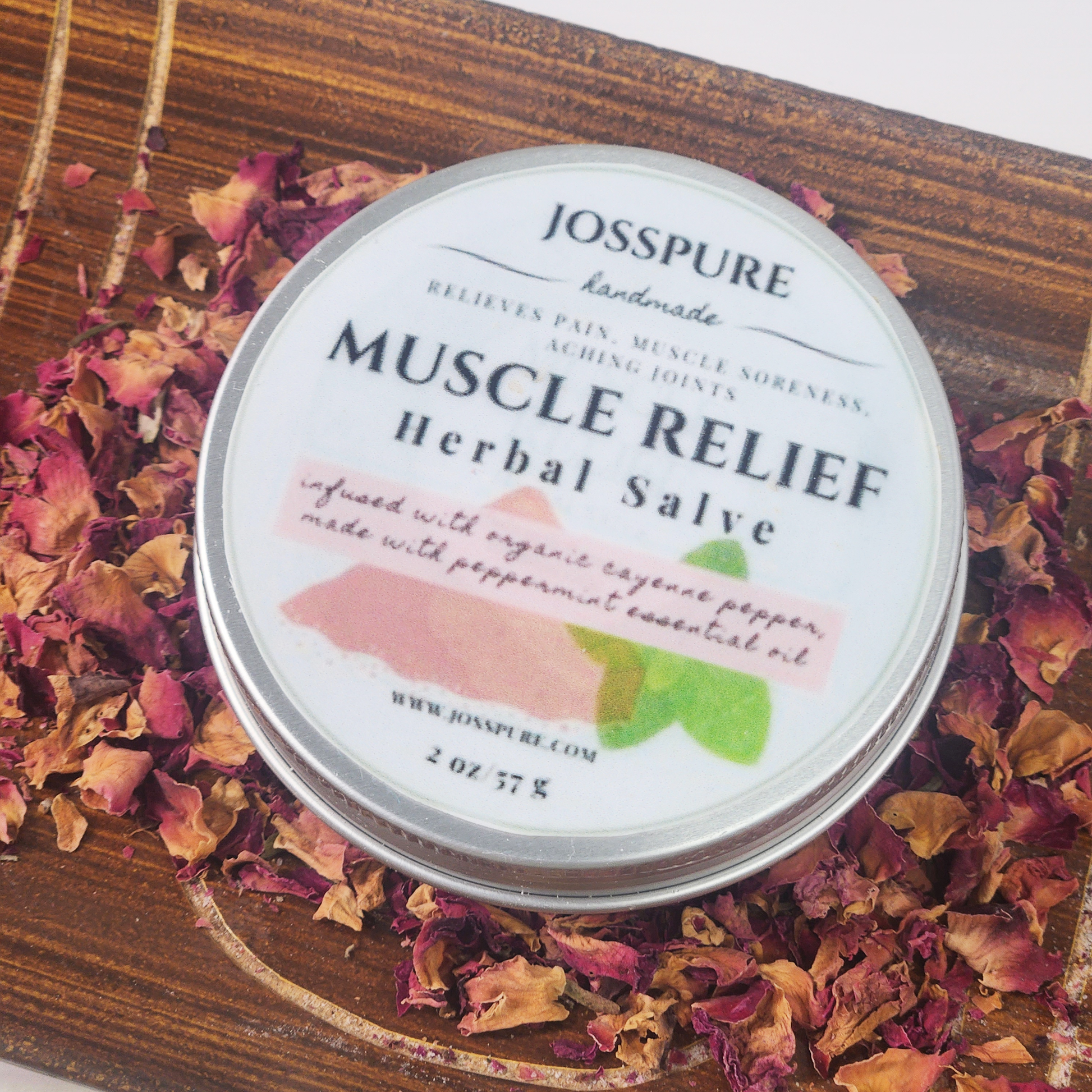 Pain Relief Salve | Herbal Salve - JOSSPURE | Handmade Soap | Shea Butter Soap |Natural Soap