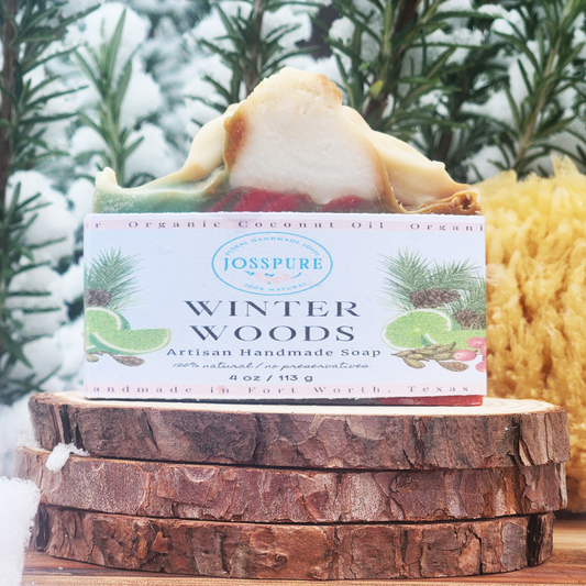 Winter Woods Christmas Soap| Shea Butter Soap