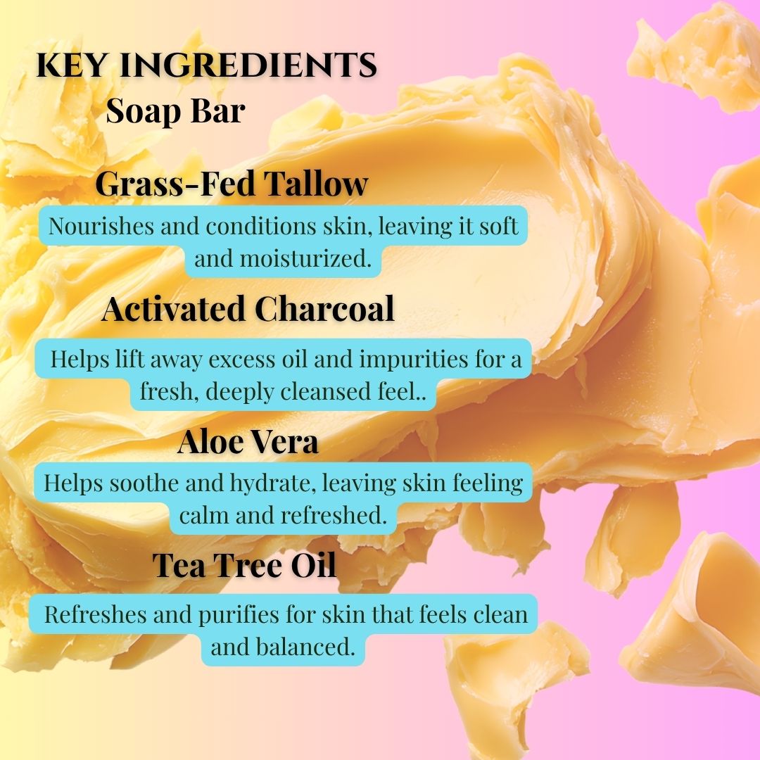 Oily & Acne-Prone Skin Facial Care Bundle | Charcoal & Tea Tree