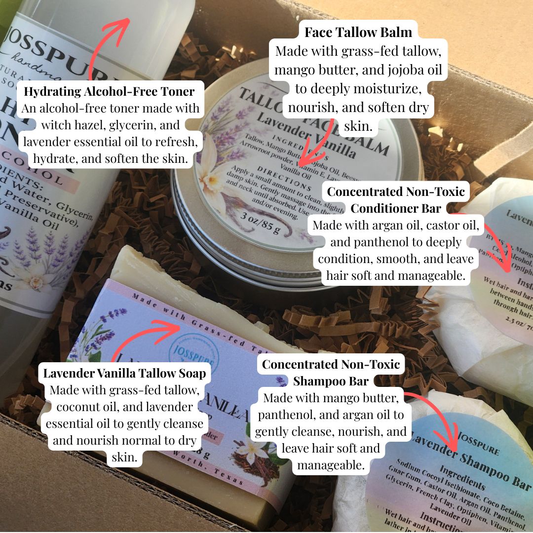 Total Care Bundle — Dry Skin | Lavender Vanilla