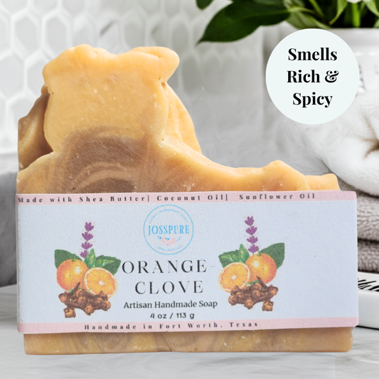 Orange-Clove Patchouli | Mild Shea Butter Soap
