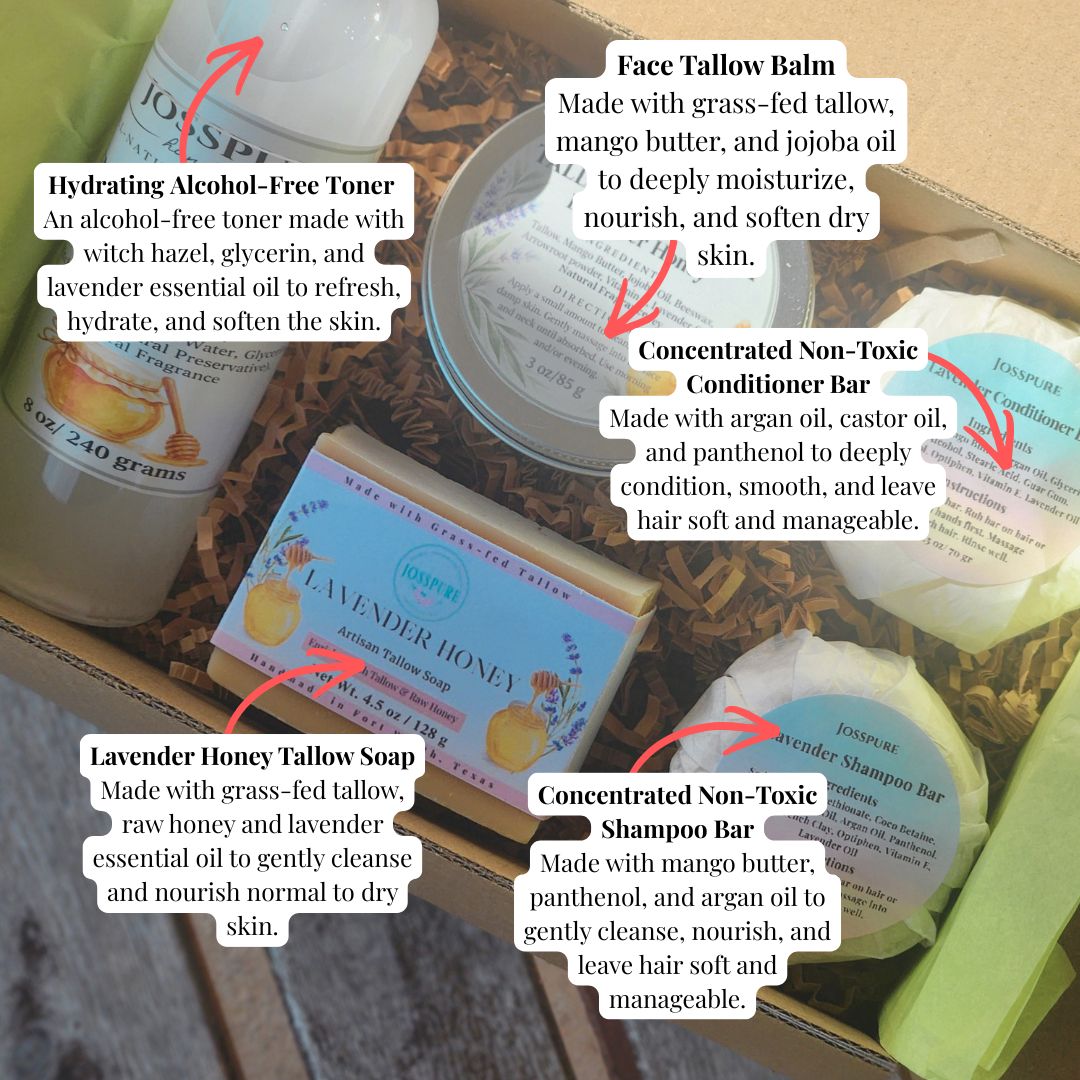 Total Care Bundle — Sensitive Skin | Lavender Honey