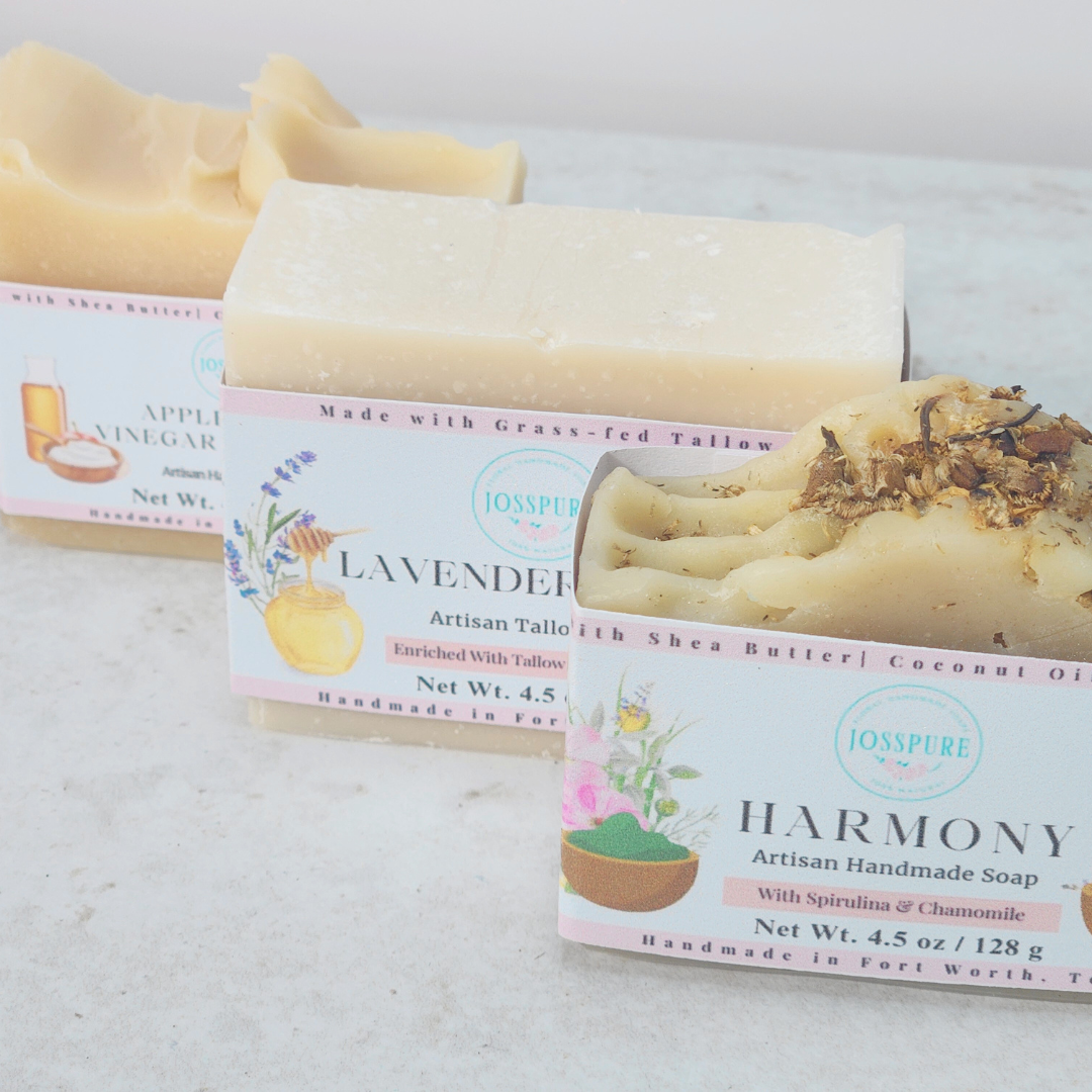 Best-Selling Soap Bundle| Tallow & Shea Butter Soap Bars