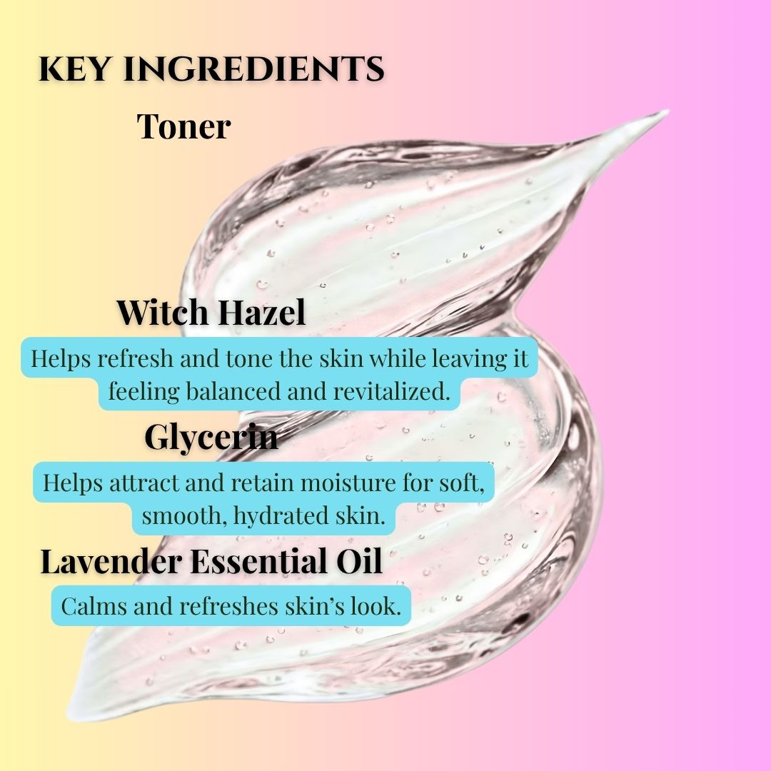 Dry Skin Facial Care Bundle | Lavender Tallow Soap, Toner Tallow Balm