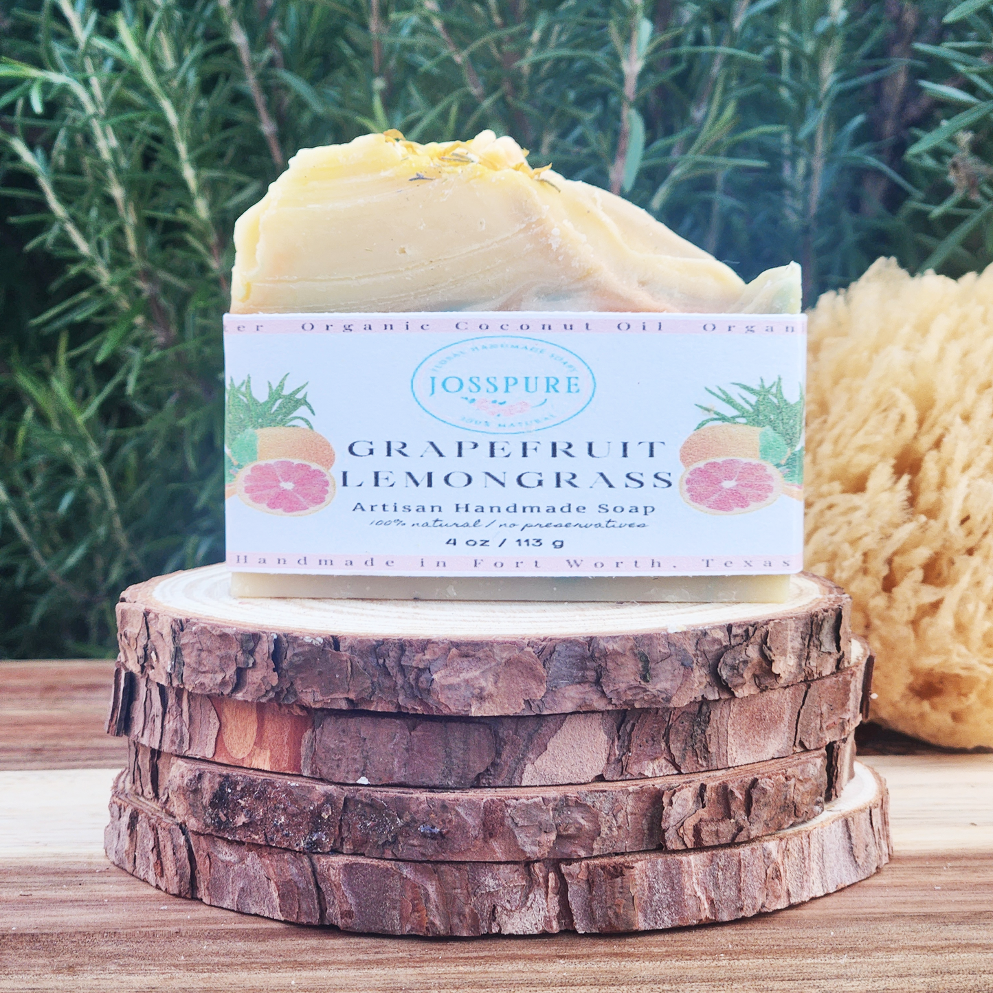 Grapefruit Lemongrass Fresh Soap in fort worth texas