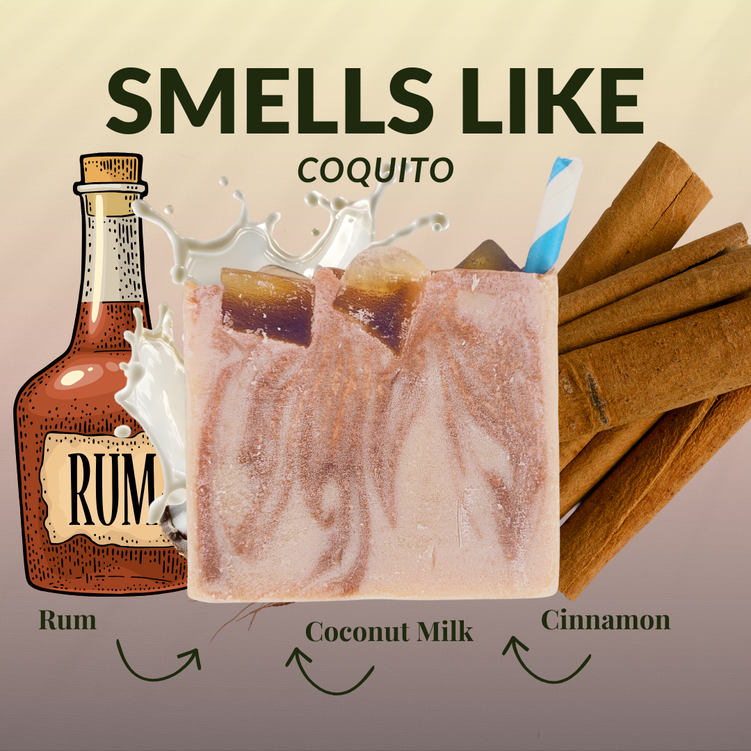 Coquito Egg Nog | Mild Artisan Shea Butter Soap