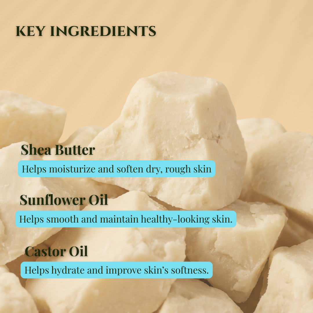 Coco Chanel perfume soap with key ingredients including shea butter, sunflower oil, and castor oil