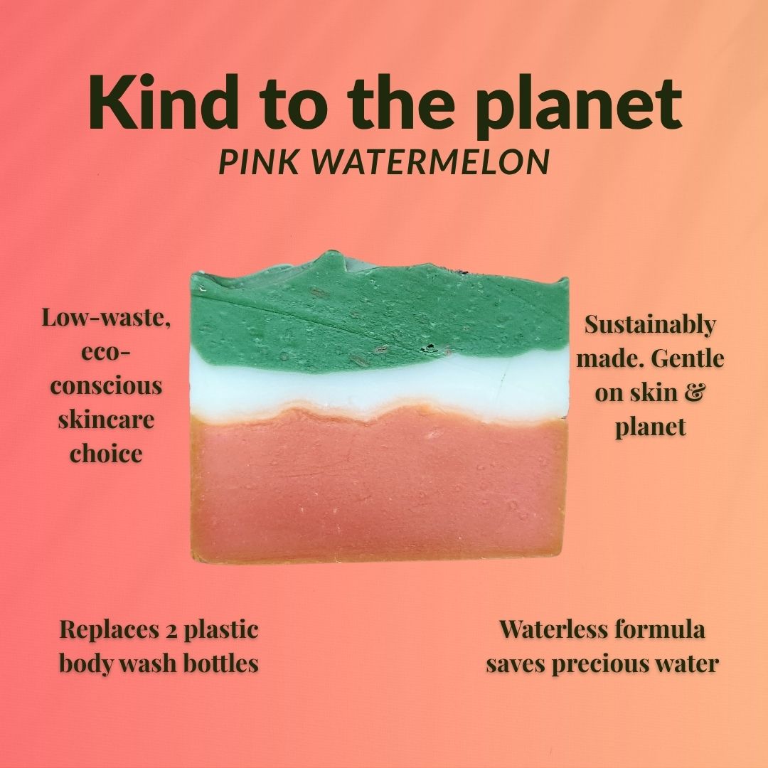 Pink Watermelon| Mild Artisan Shea Butter Soap