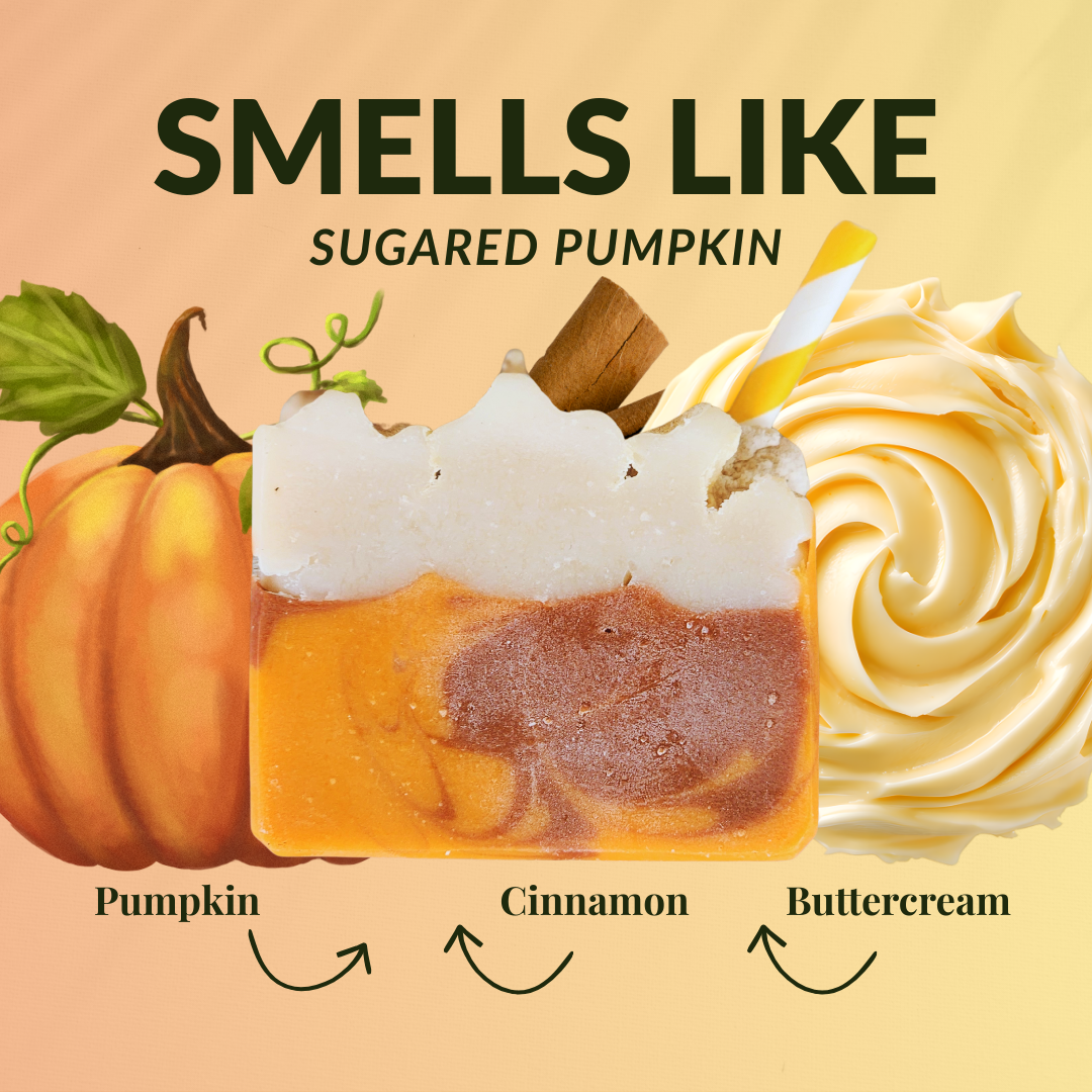 Sugared Pumpkin | Mild Artisan Shea Butter Soap