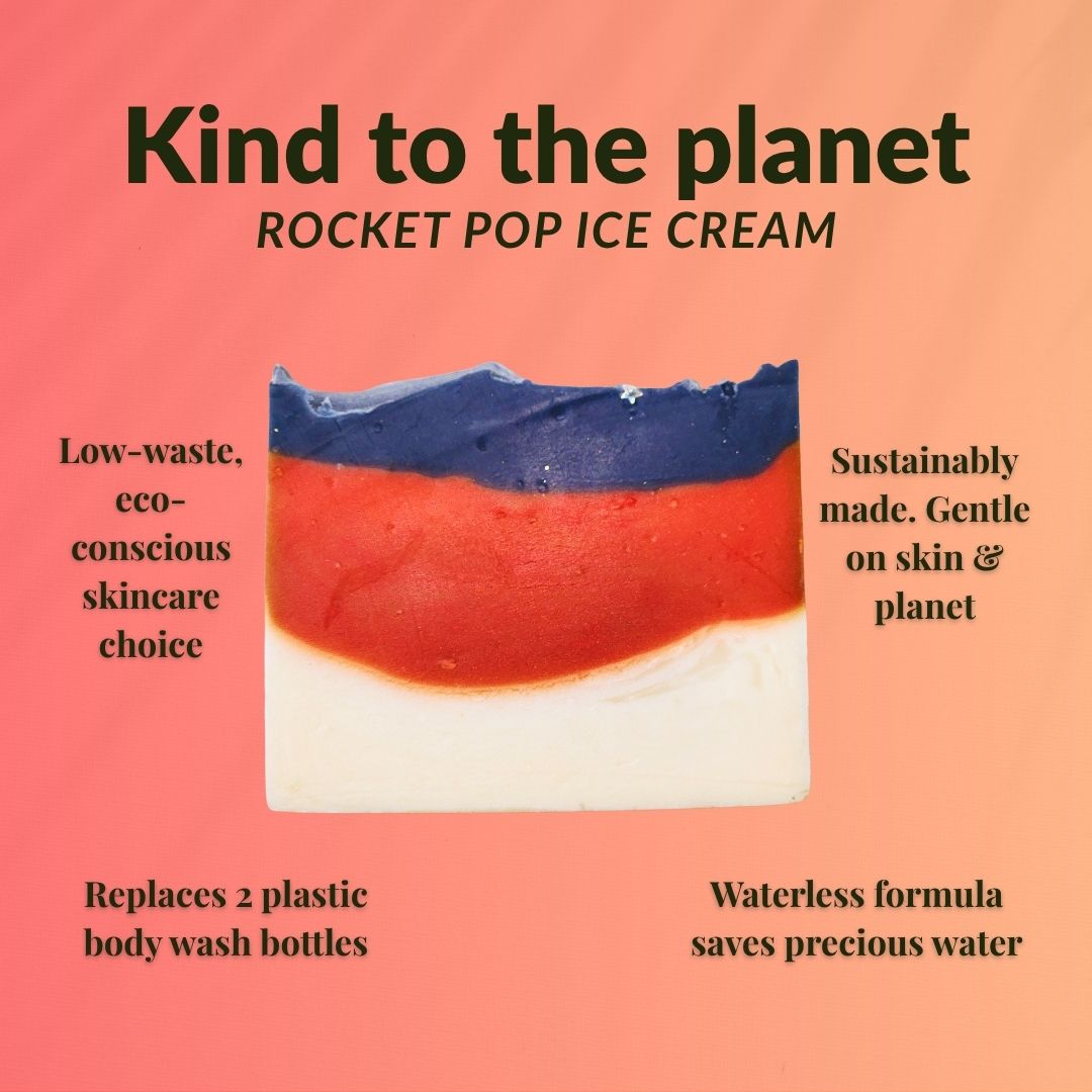 Rocket Pop Ice Cream| Artisan Soap