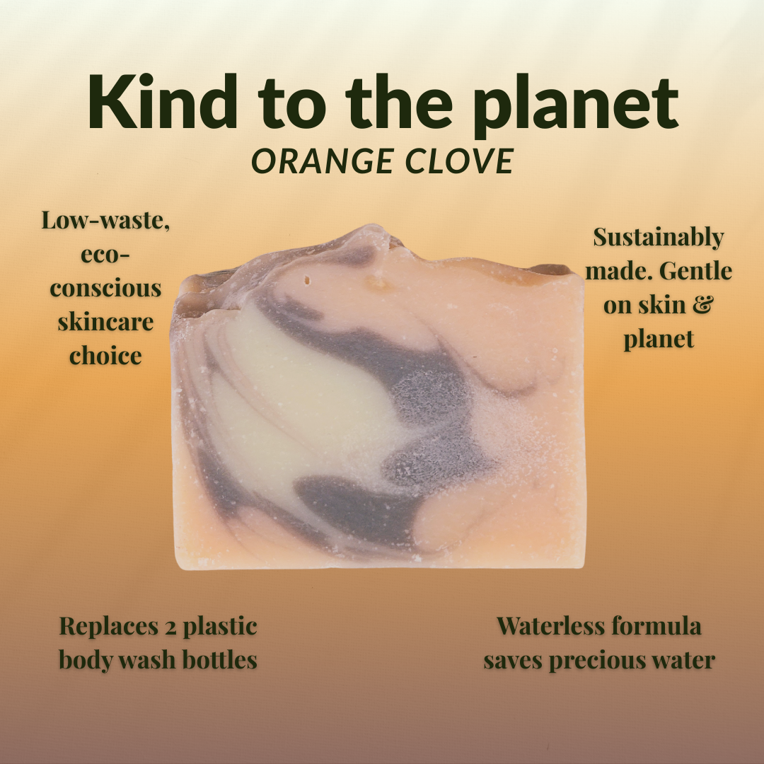 Orange-Clove Patchouli | Mild Shea Butter Soap