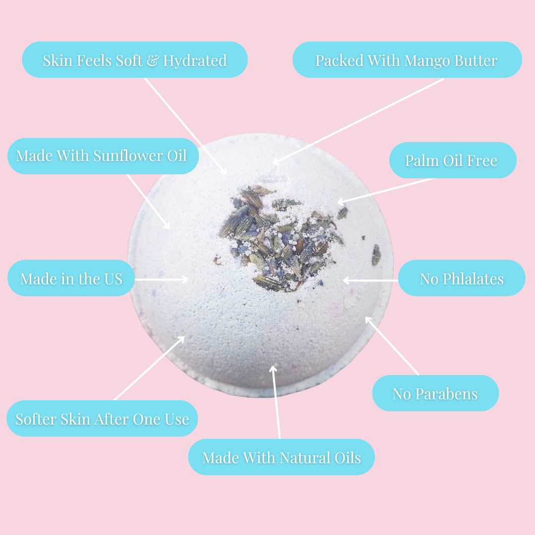 Lavender Bath Bomb | Luxury Bath Bomb