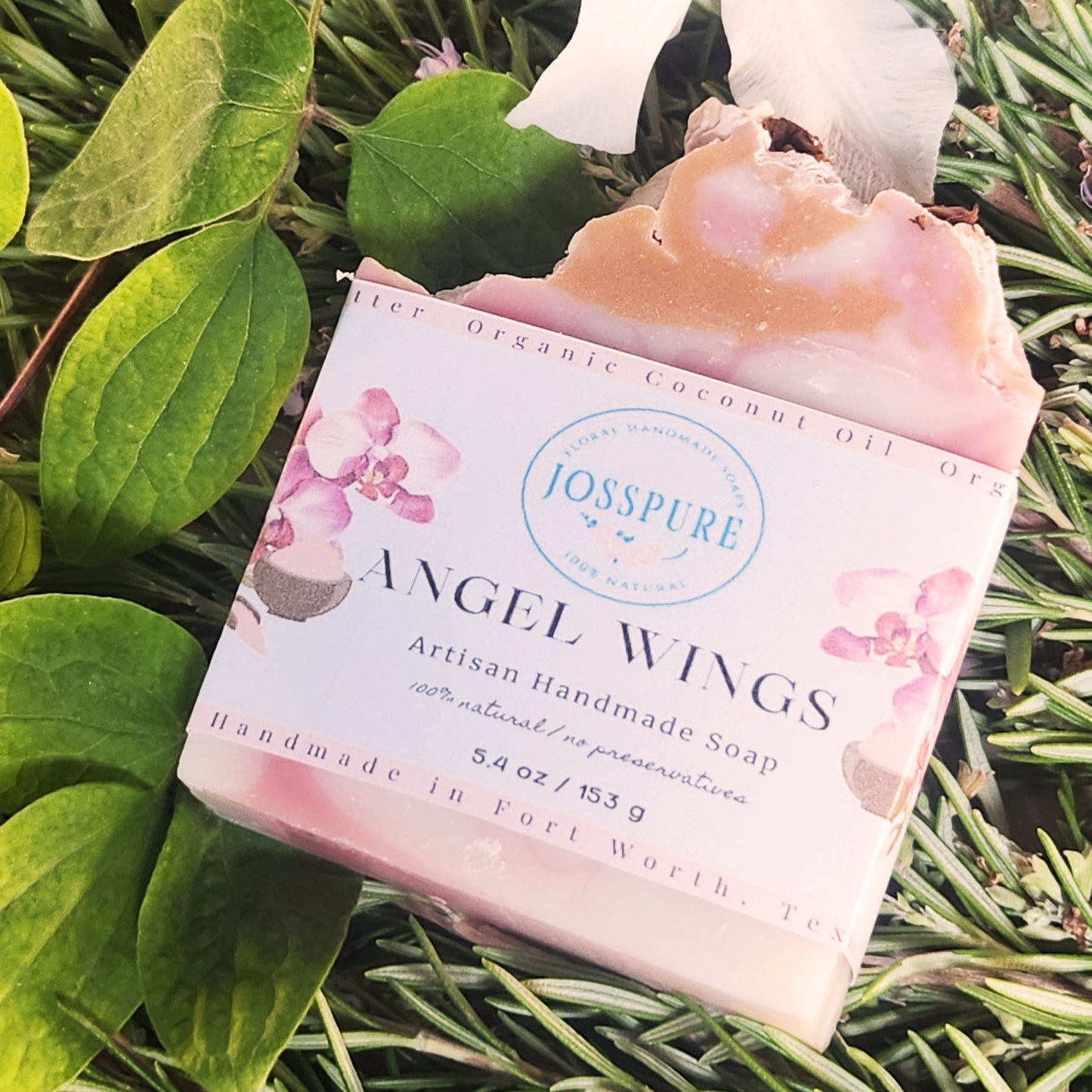 Angel Wings Artisan Handcrafted Soap Bar - JOSSPURE