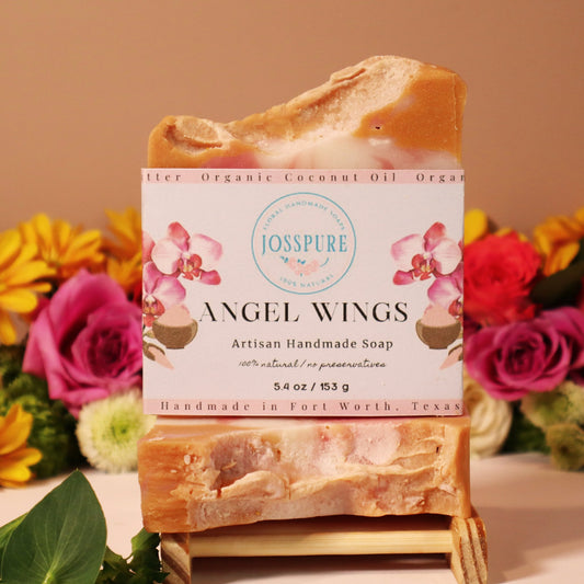 orchid sea salt handmade soap in fort worth texas