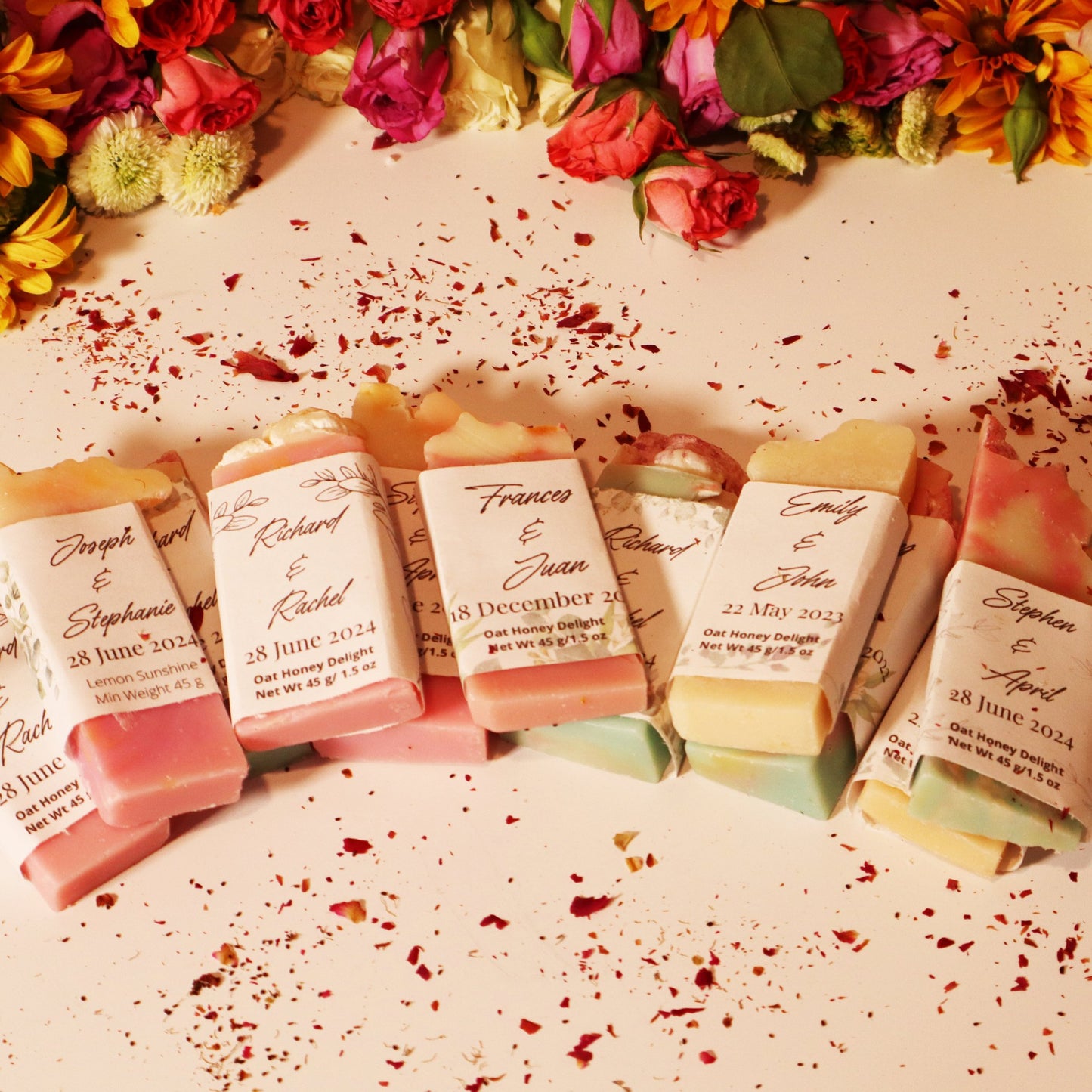 Artisan Handmade Wedding Soaps Favors 