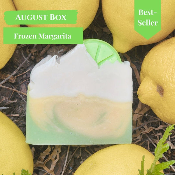 soap lovers club box -frozen margarita