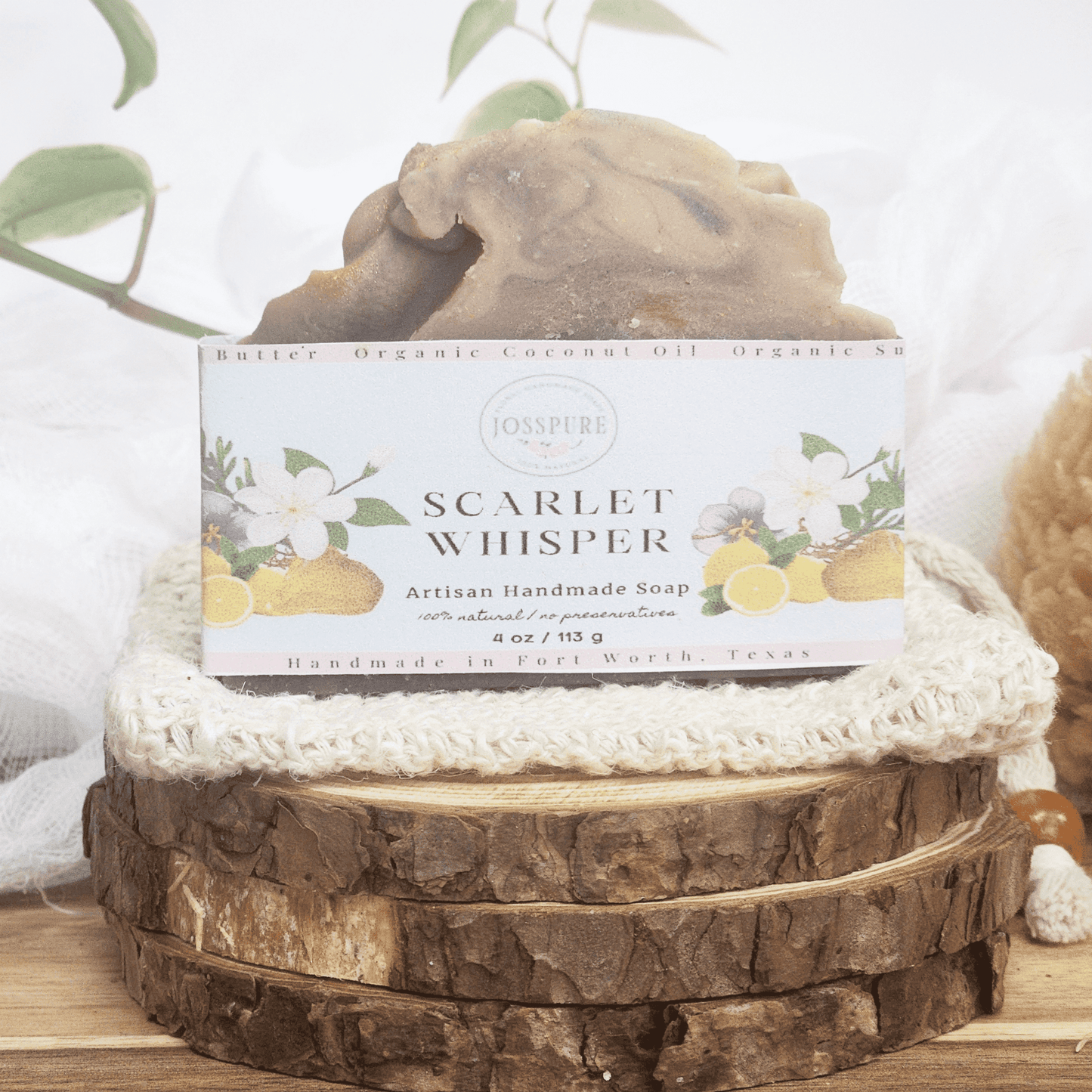 JOSSPURE baccarat rouge 540 perfume mild soap Scarlet Whisper handmade natural artisan soap bar