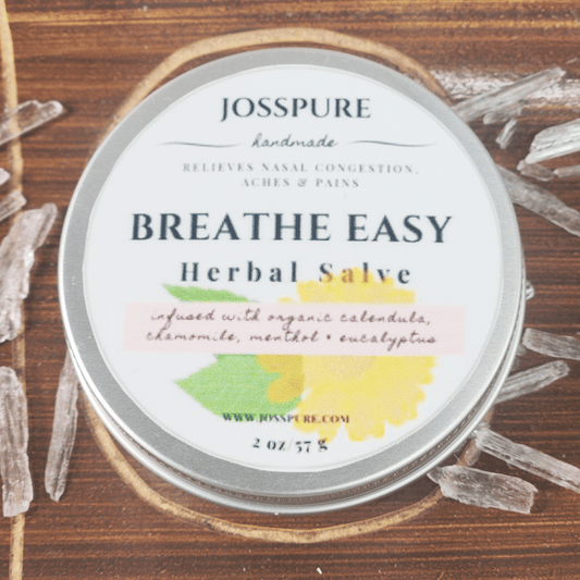 Breathe Easy Menthol Salve | Herbal Salve