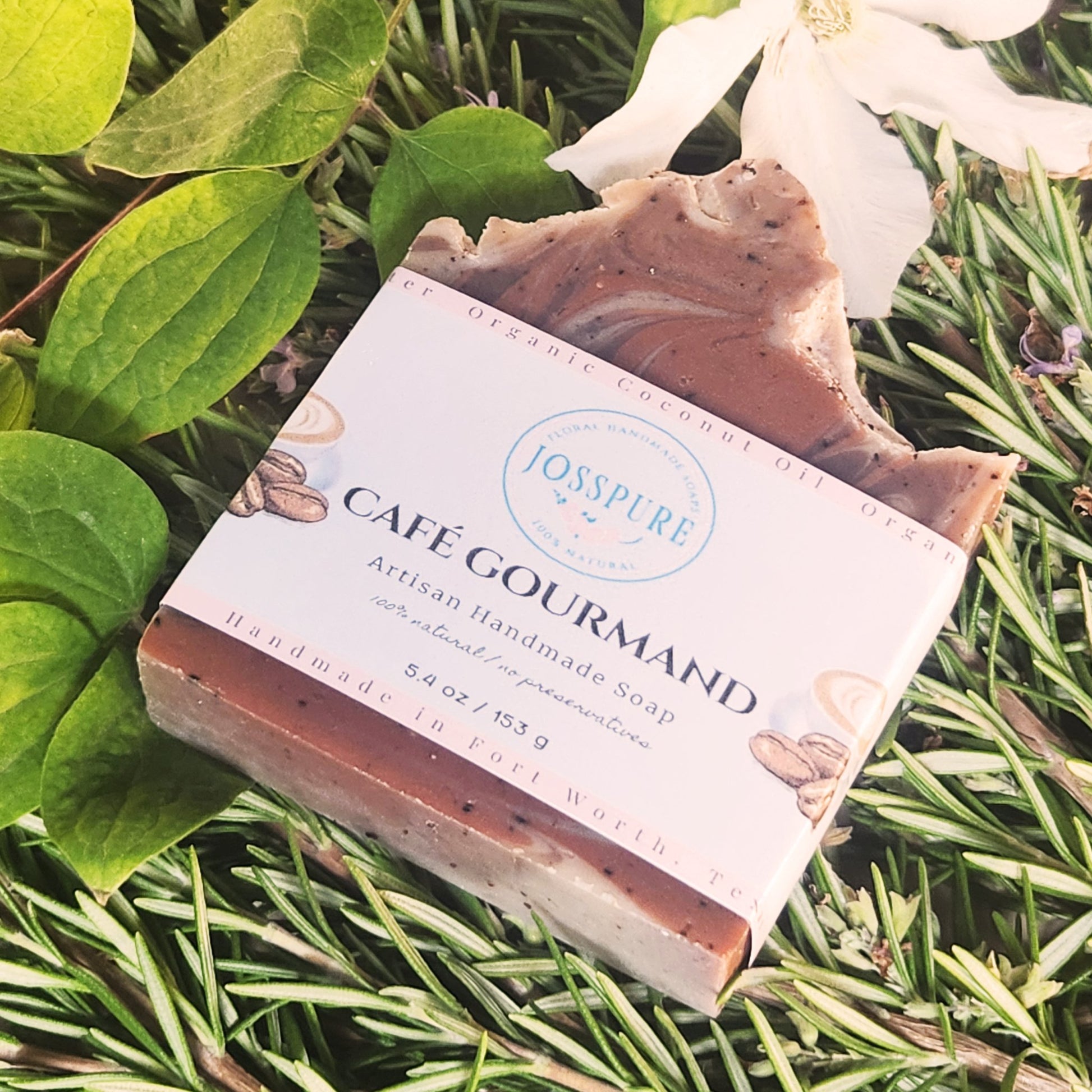 Café Gourmand Artisan Handmade Soap -Handcrafted Soap Bar - JOSSPURE