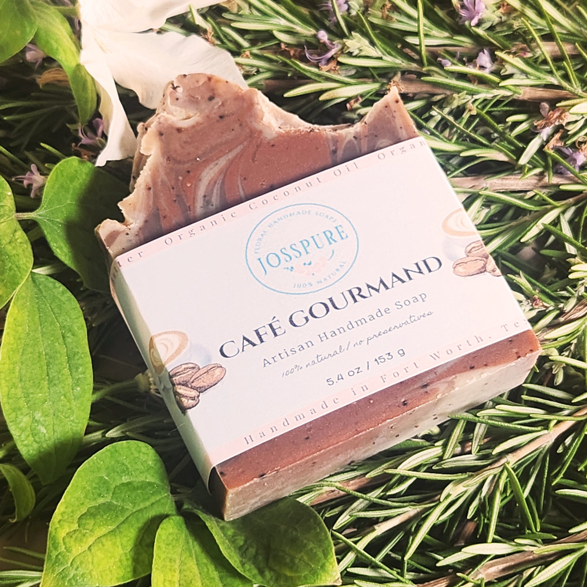 Café Gourmand Artisan Handmade Soap -Handcrafted Soap Bar - JOSSPURE