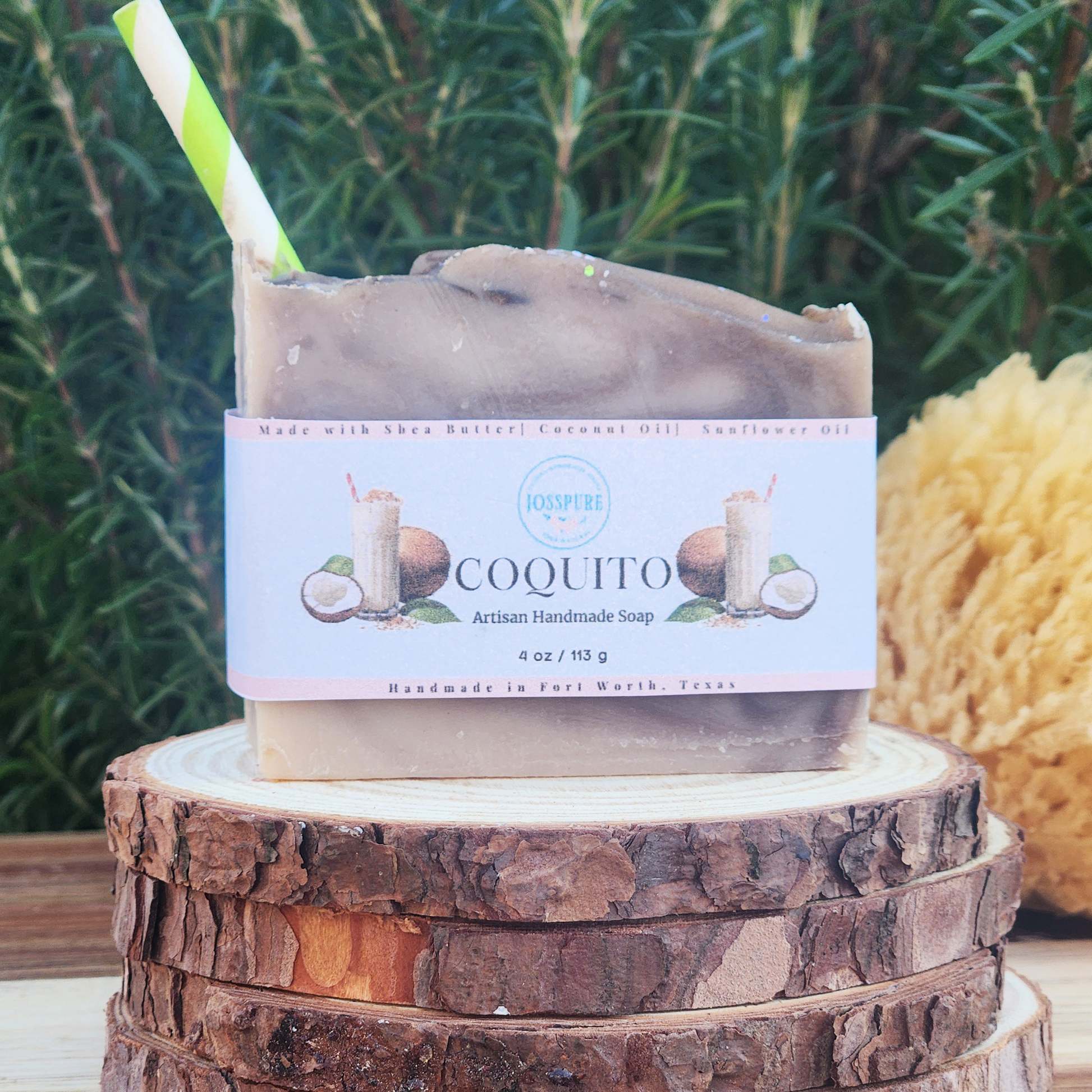 coquito artisan soap