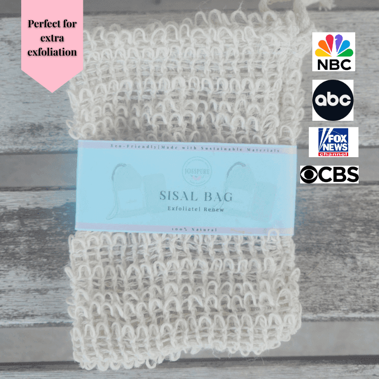 Eco-Friendly Cotton Sisal Bag for Soap Bars