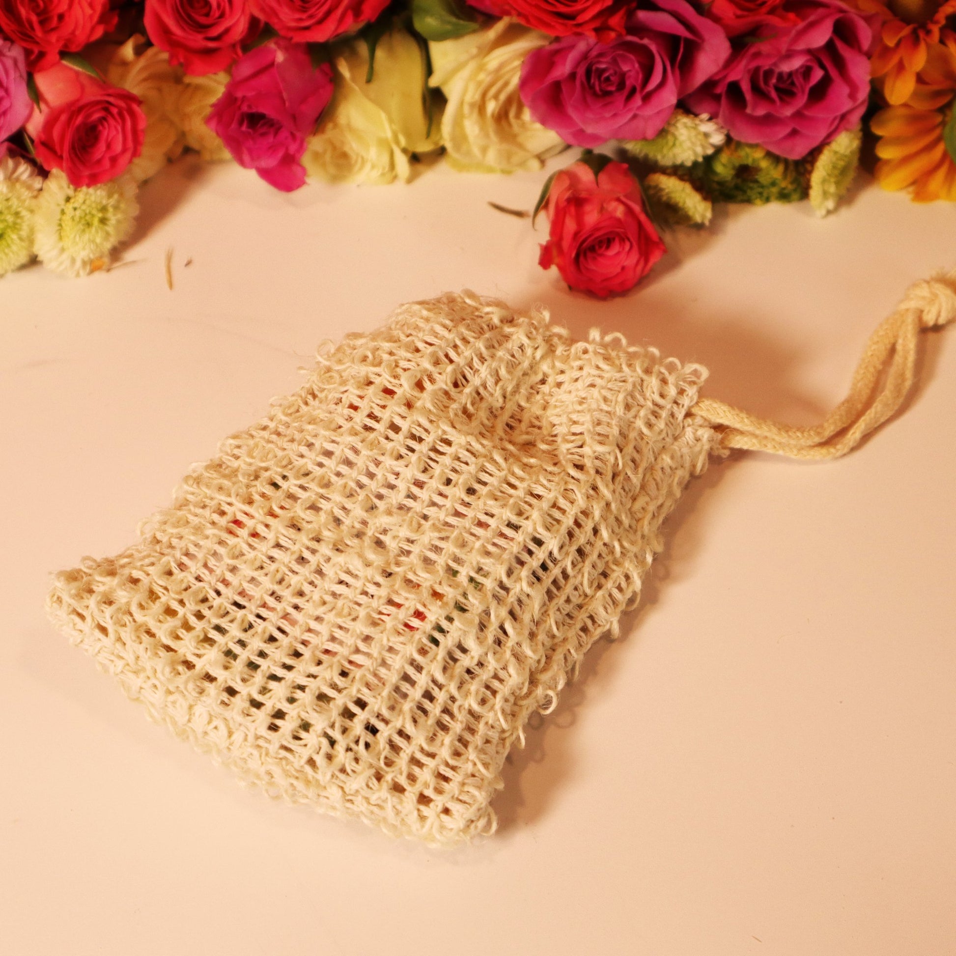 Eco-Friendly Cotton Sisal Bag for Soaps