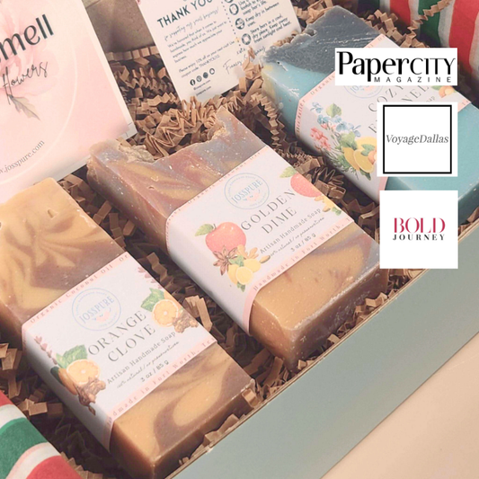 Josspure Womens Fall Gift Set - Handmade Shea Butter Soaps