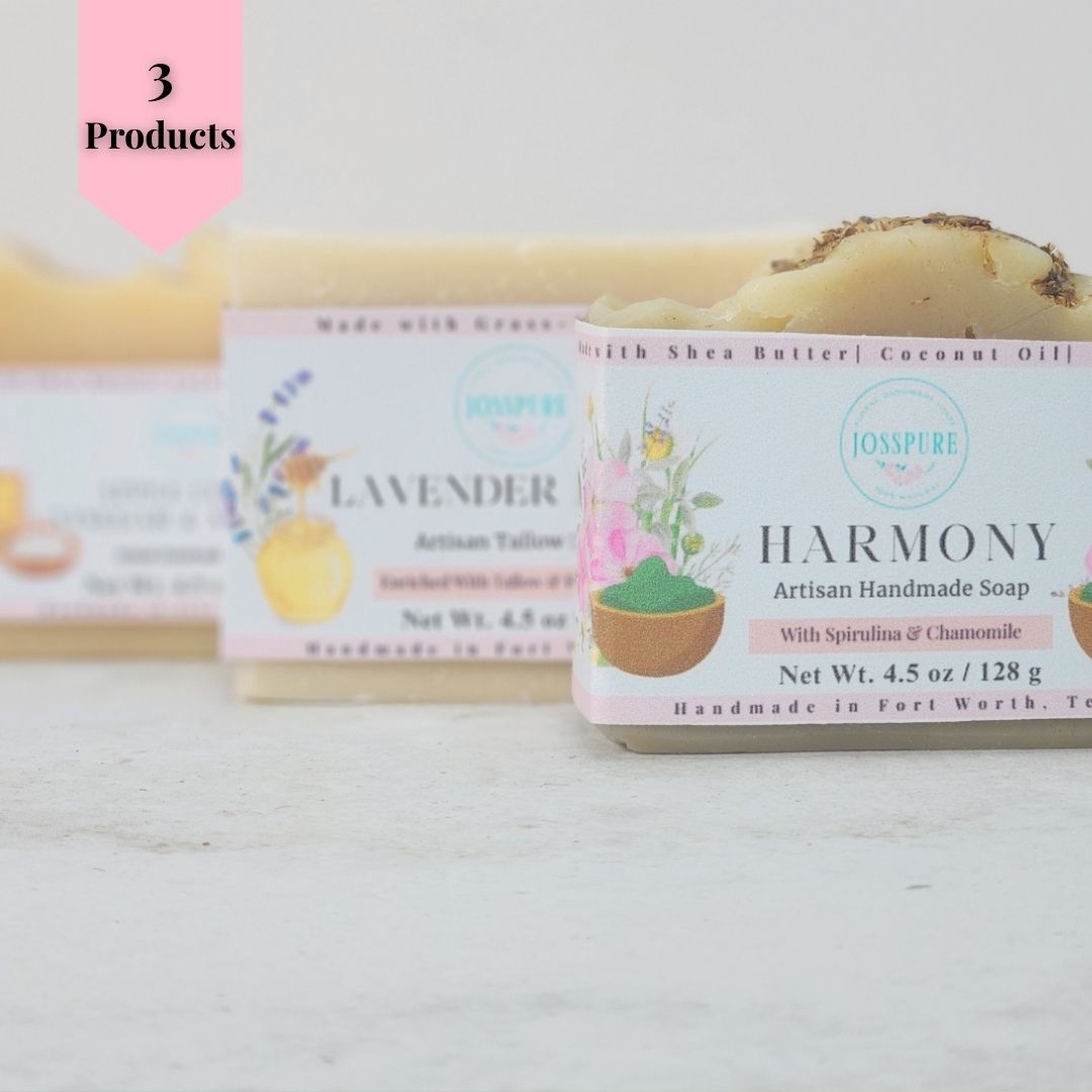 Best-Selling Bundle | Tallow & Shea Artisan Mild Bars