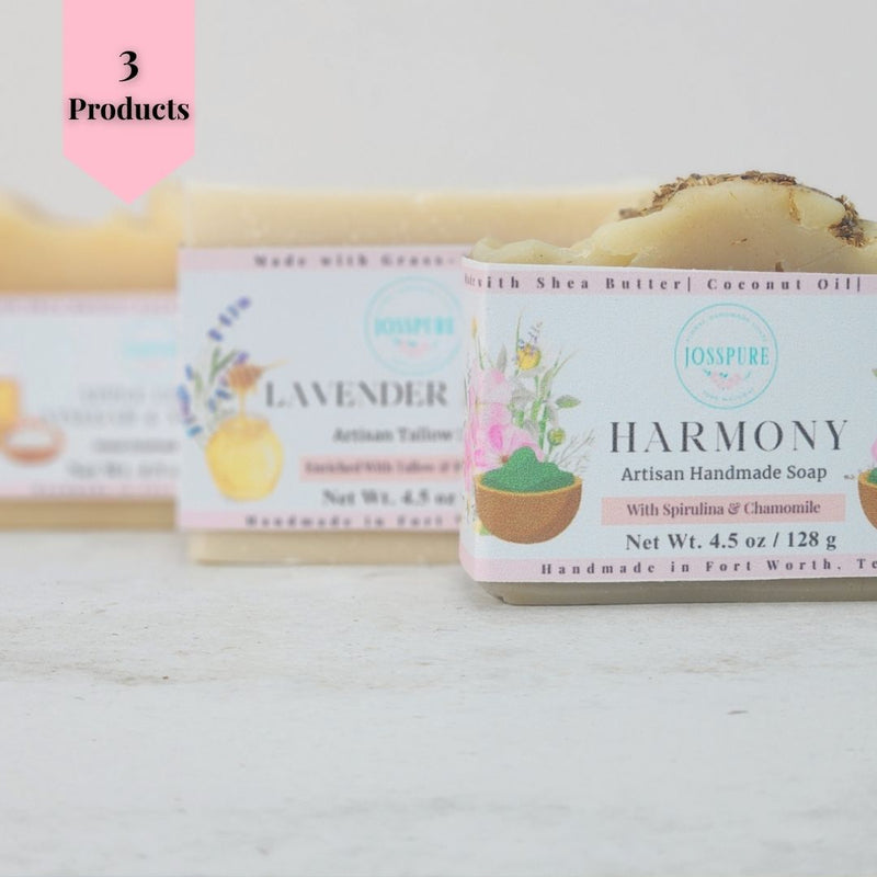 Best-Selling Bundle | Tallow & Shea Artisan Mild Bars
