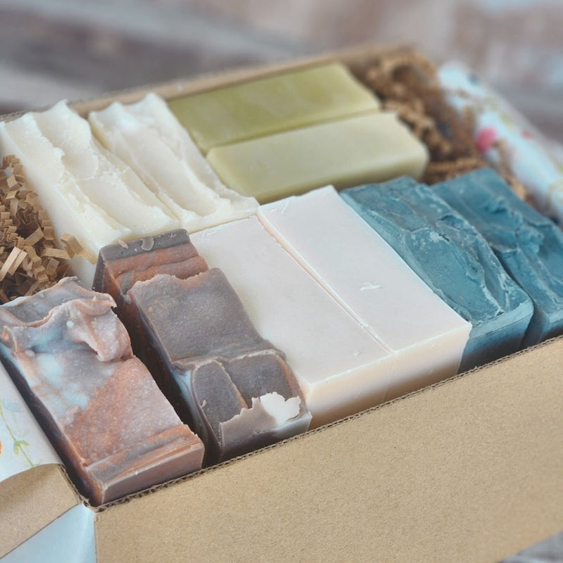 Handmade Soap Family Bundle (10 Bars) | Sensitive, Dry & Acne-Prone Skin