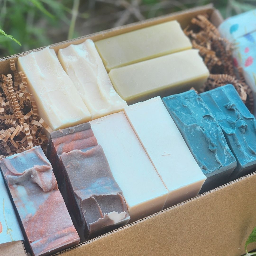 Handmade Soap Family Bundle (10 Bars) | Sensitive, Dry & Acne-Prone Skin