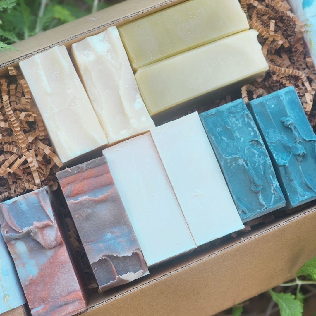 Handmade Soap Family Bundle (10 Bars) | Sensitive, Dry & Acne-Prone Skin