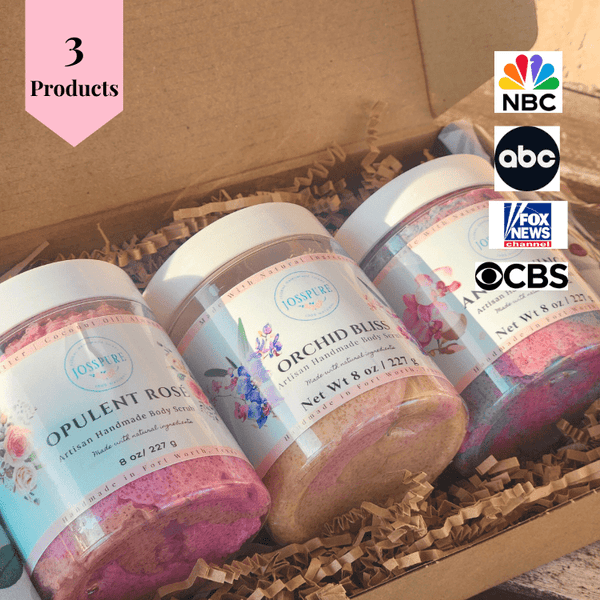 Floral Sugar Scrub Bundle|Sugar Scrubs