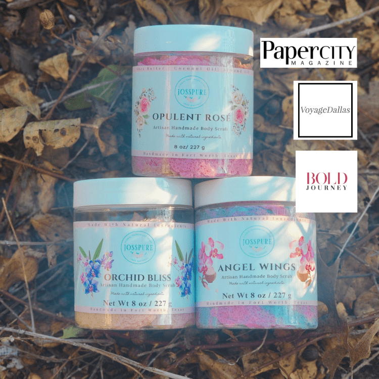 Floral Sugar Scrub Bundle |Sugar Scrubs