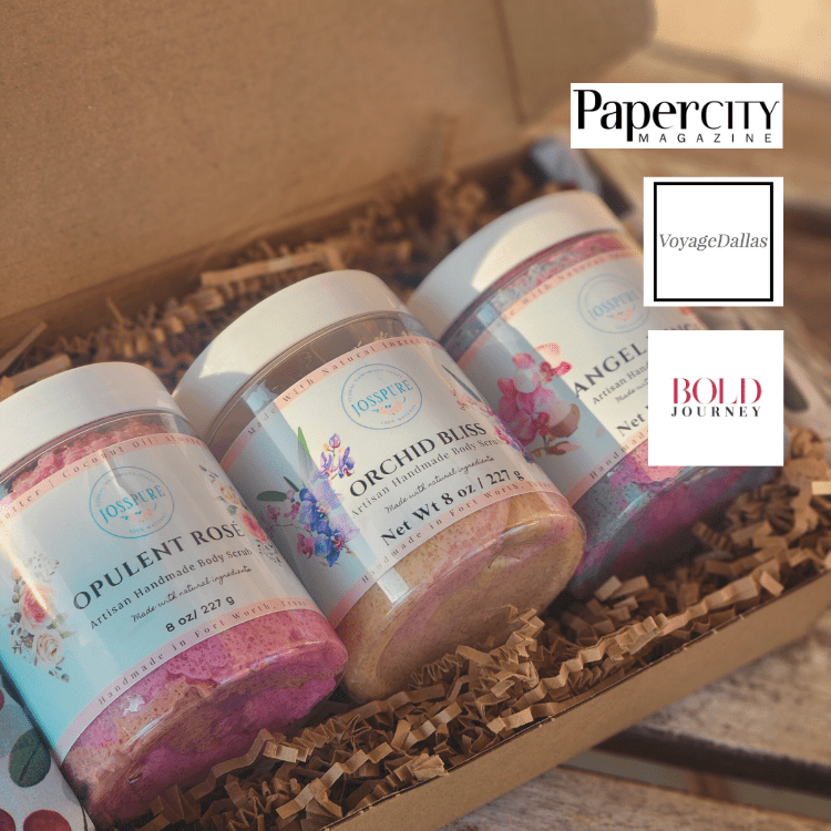 Floral Sugar Scrub Bundle |Sugar Scrubs