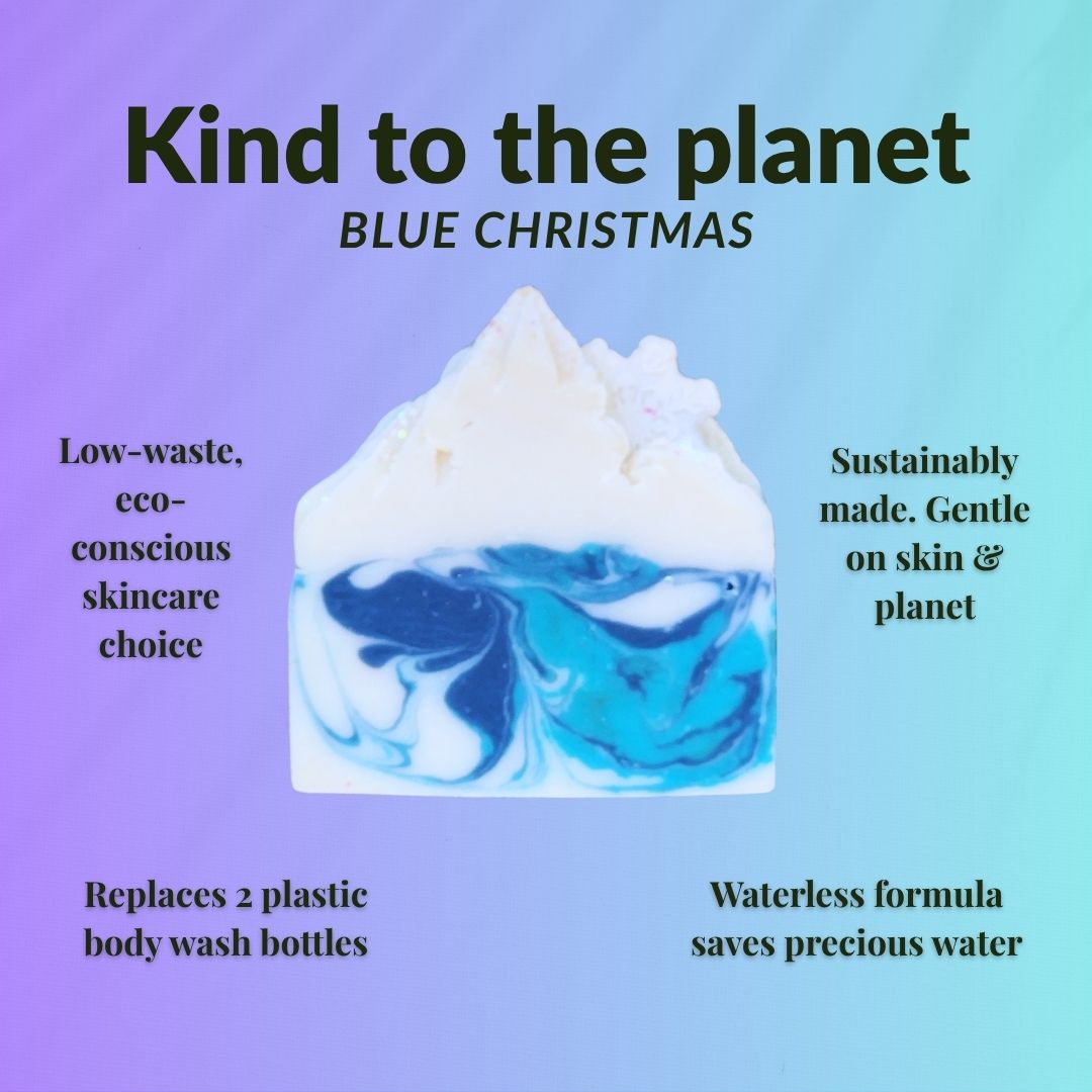 Blue Christmas| Artisan Soap Bar