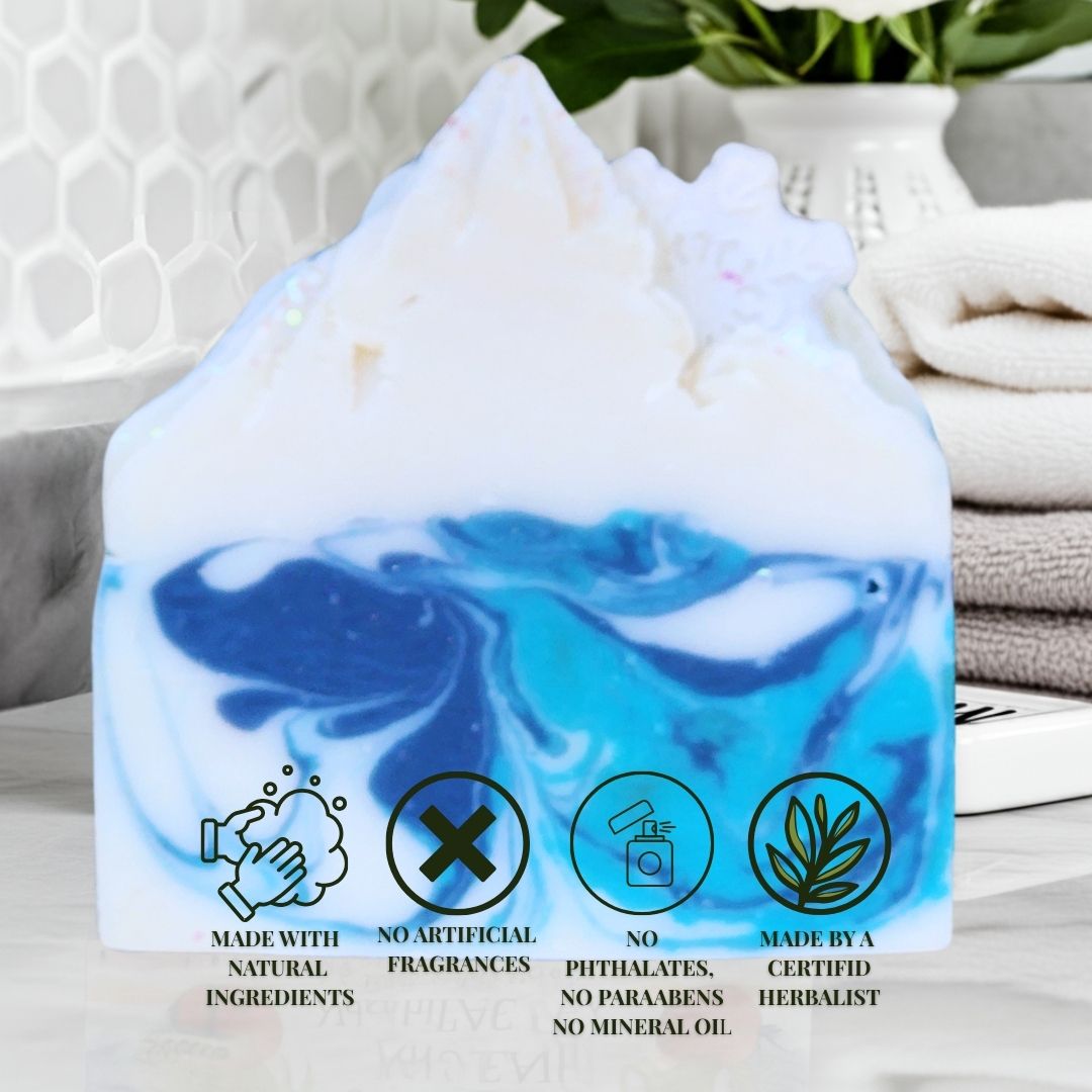 Blue Christmas| Artisan Soap Bar