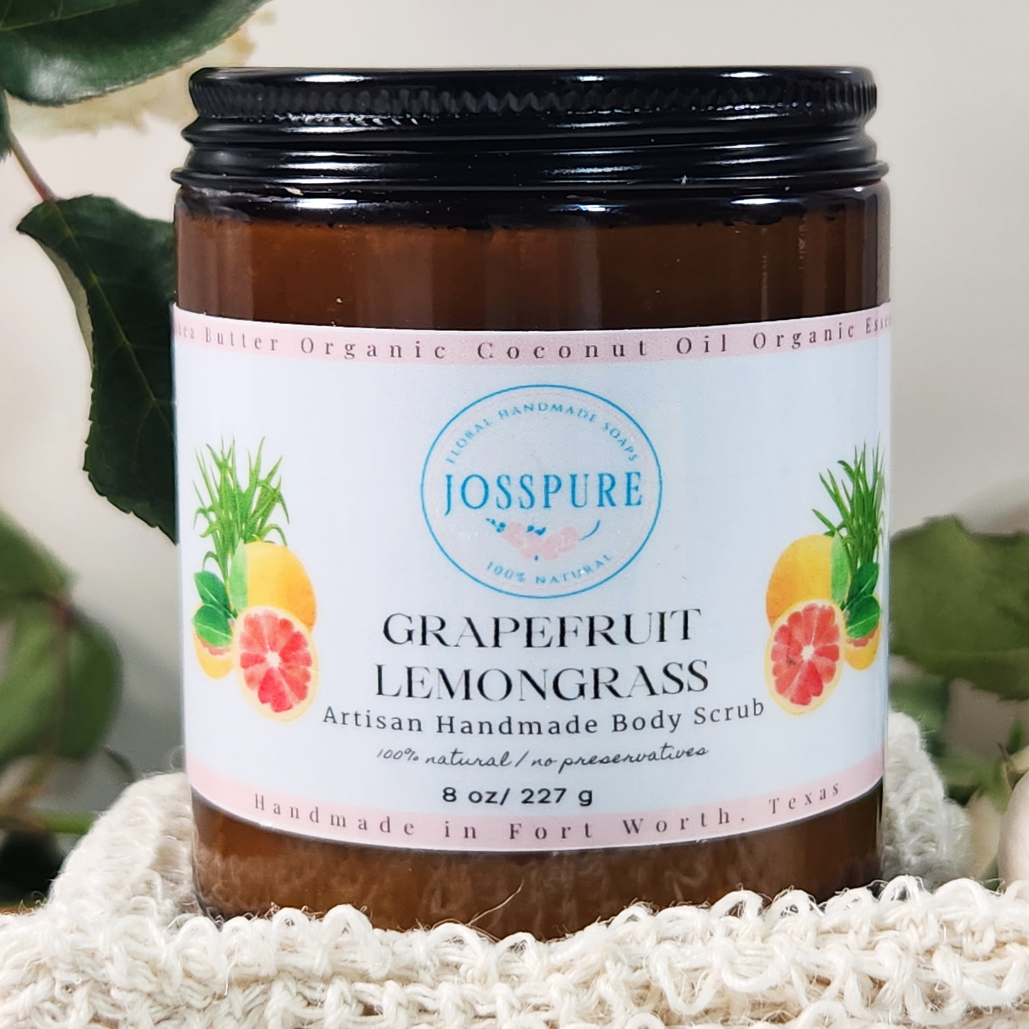 grapefruit orange scrub