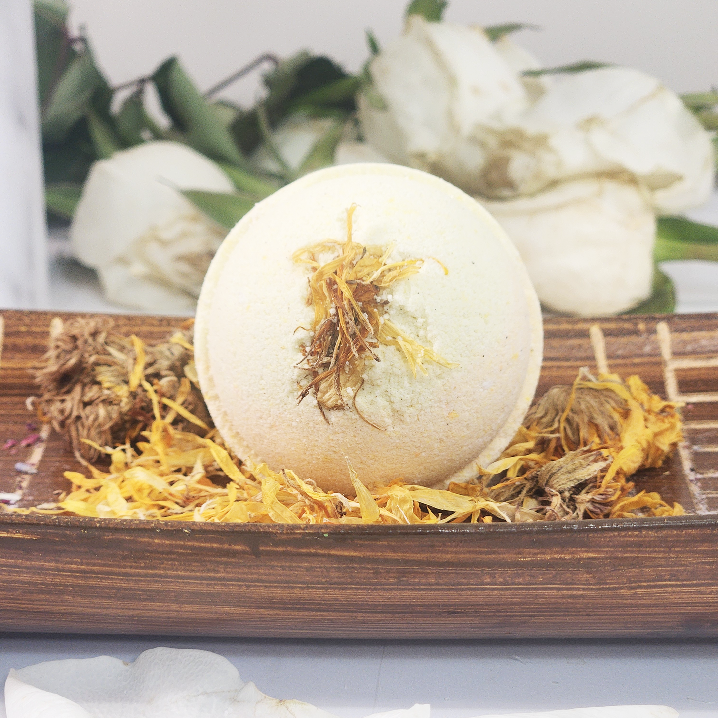 Grapefruit Lemongrass Luxury Bath Bomb | Luxury Bath Bomb - JOSSPURE | Handmade Soap | Shea Butter Soap |Natural Soap