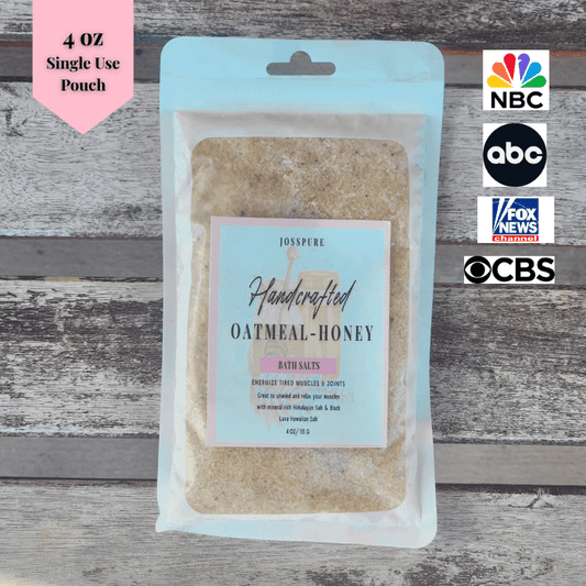 Handmade Bath Salt Pouch